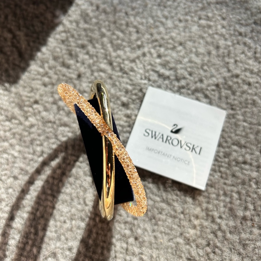 Swarovski Crystaldust Double Bangle